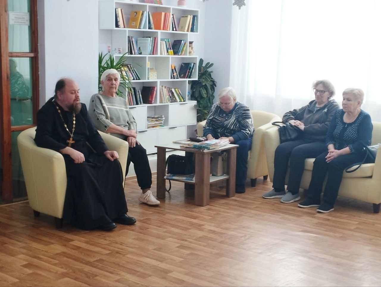 Встреча с отцом Антонием на тему «Крещение Господне»