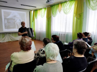 Литературно-музыкальный вечер «Ой рябина кудрявая» в ОДП